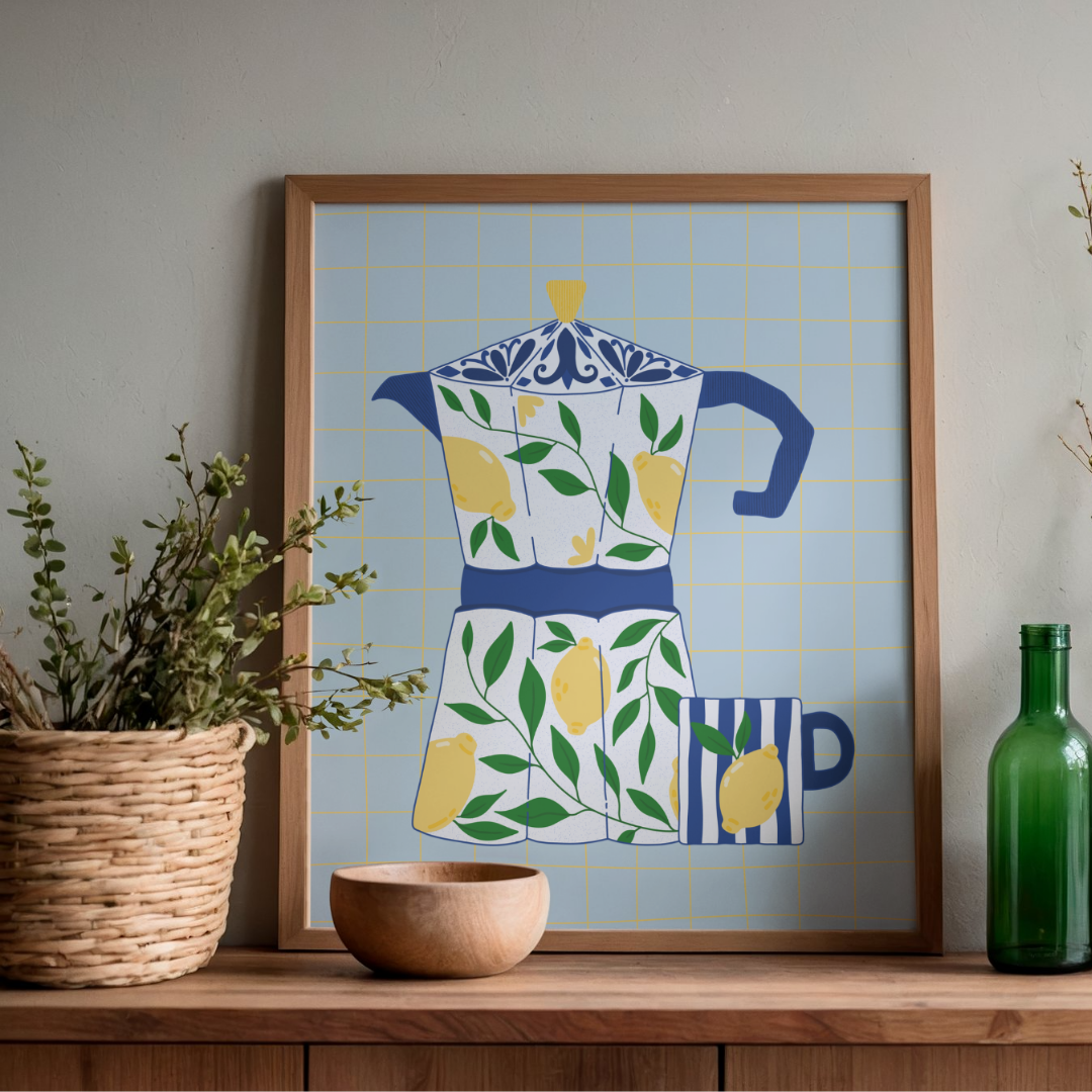 Lemon Espresso Print