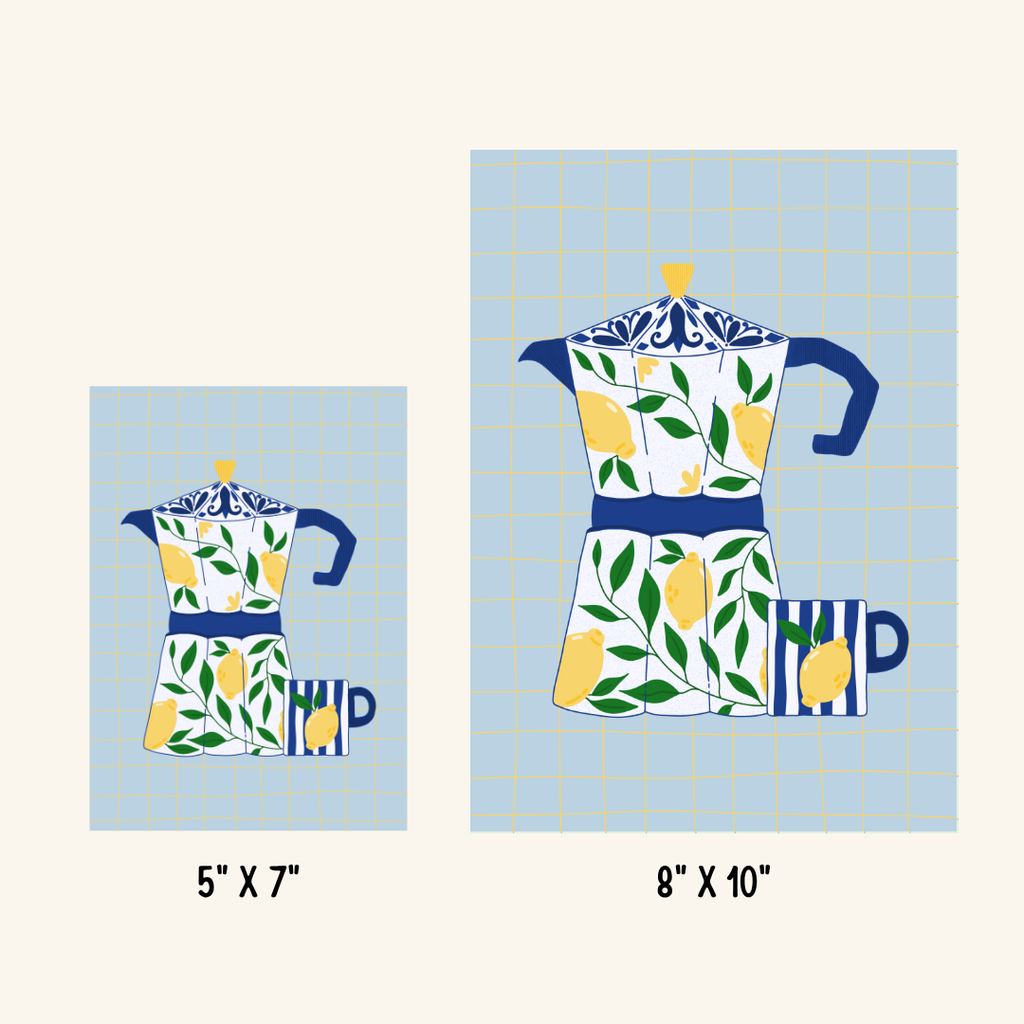 Lemon Espresso Print