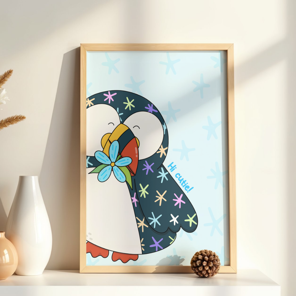 Hi Cutie Print