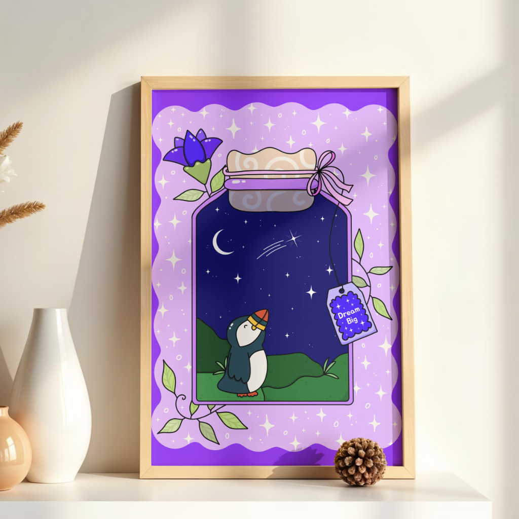 A Starry Night Print