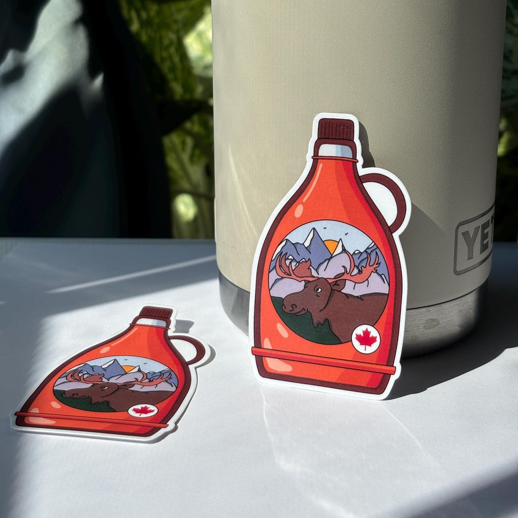 Maple Syrup Sticker Vinyl Sticker