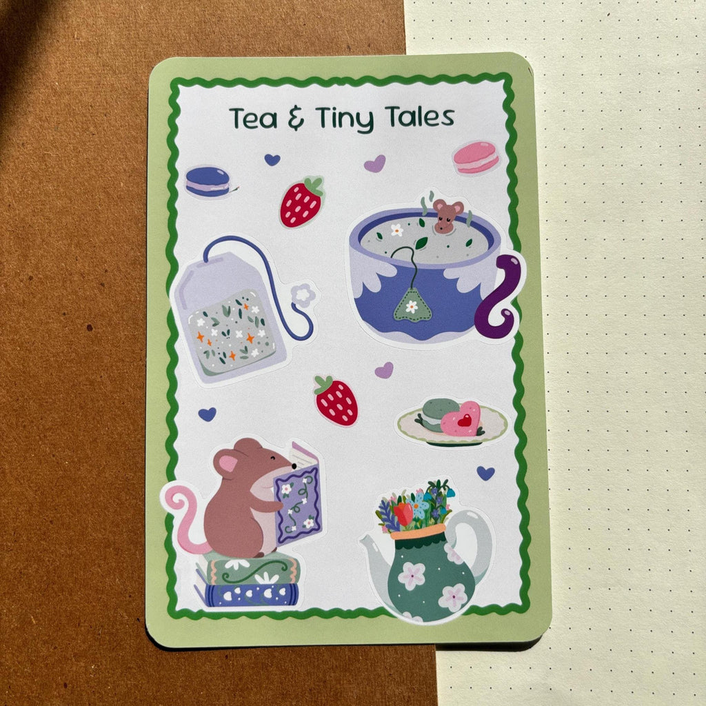 Tea & Tiny Tales Sticker Sheet