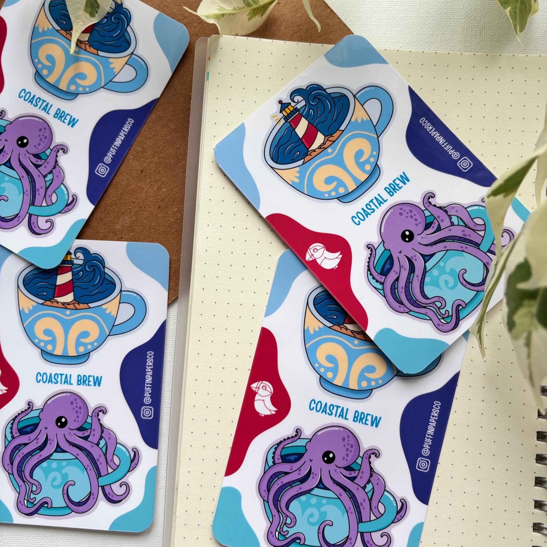 Coffee Sticker Set Vinyl Sticker