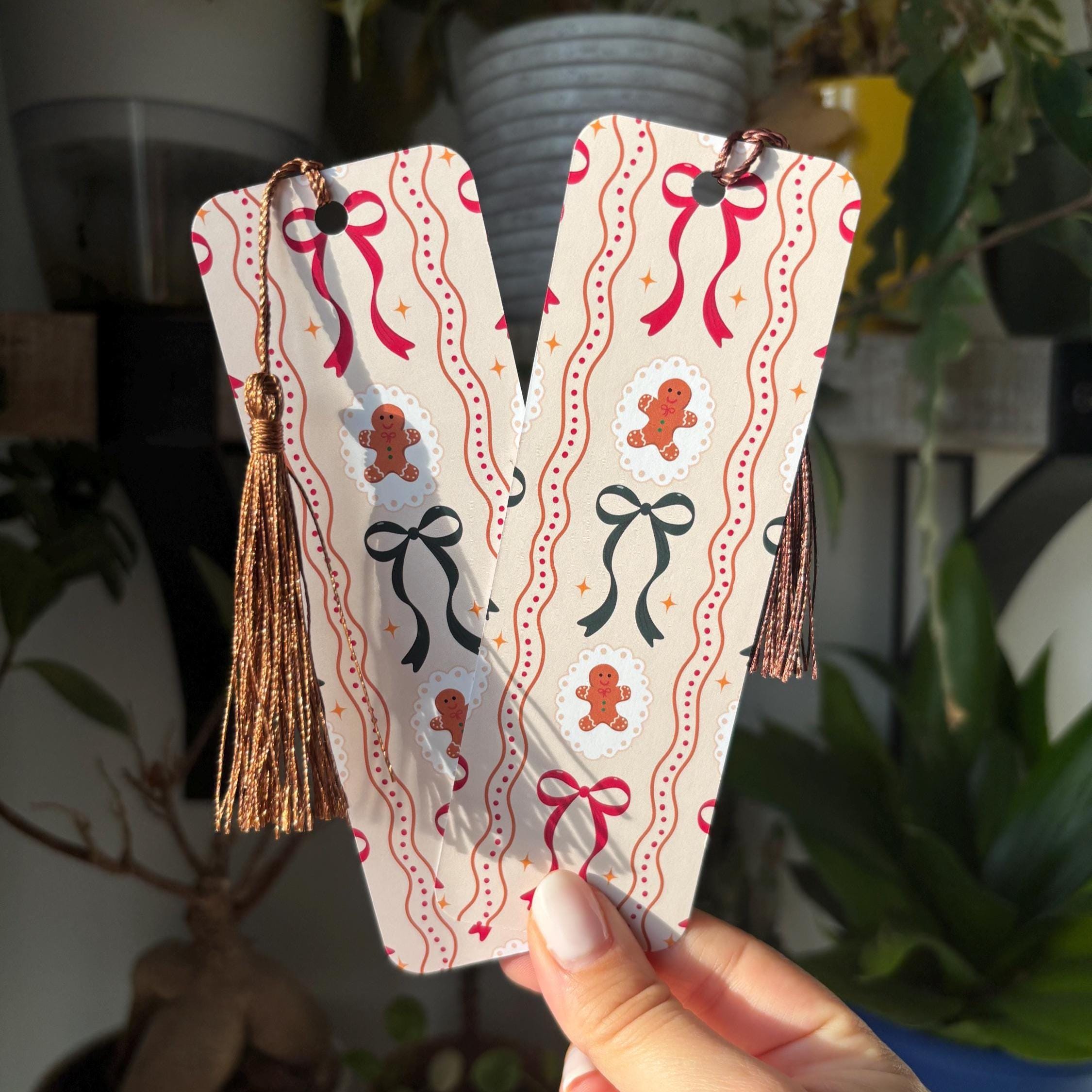 Gingerbread Dreams Bookmark