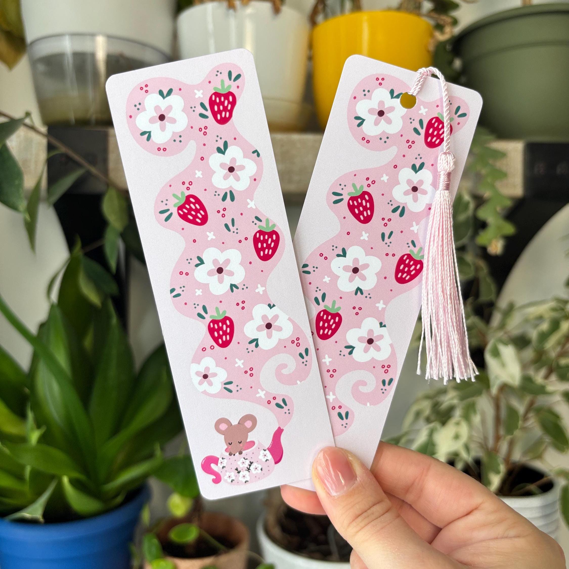 Tea Mouse Bookmark