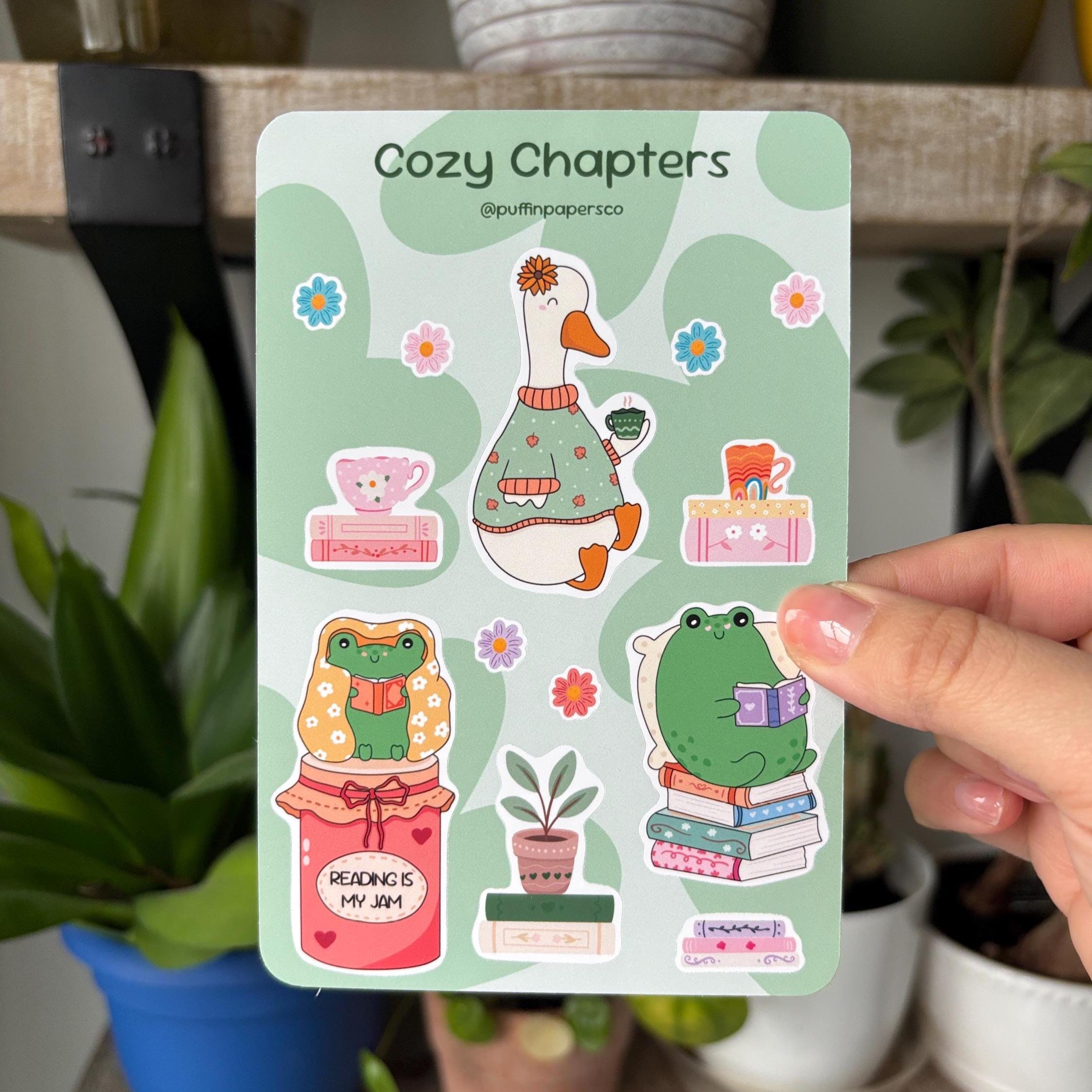 Cozy Chapters Sticker Sheet