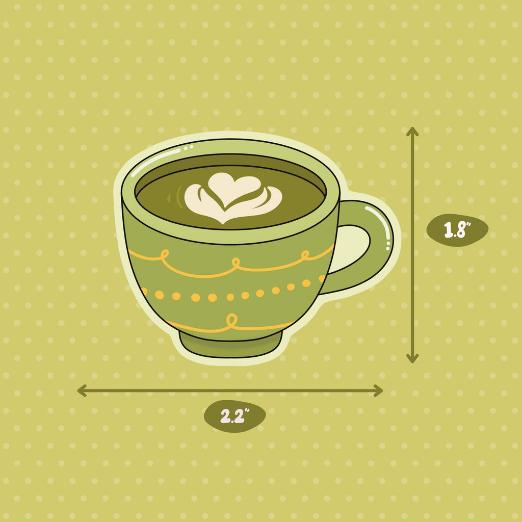 Coffee Sticker Set Vinyl Sticker
