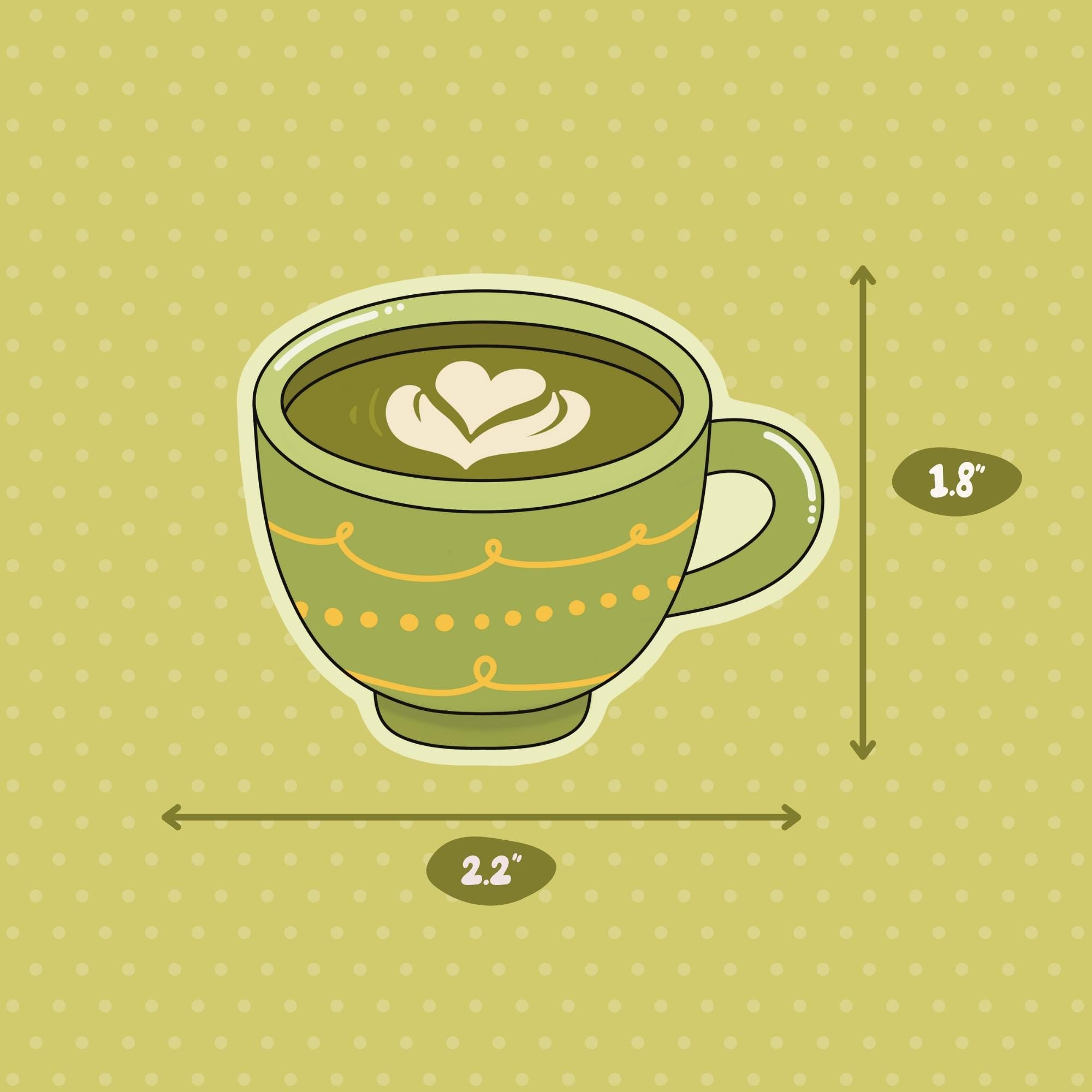 Coffee Sticker Set Vinyl Sticker