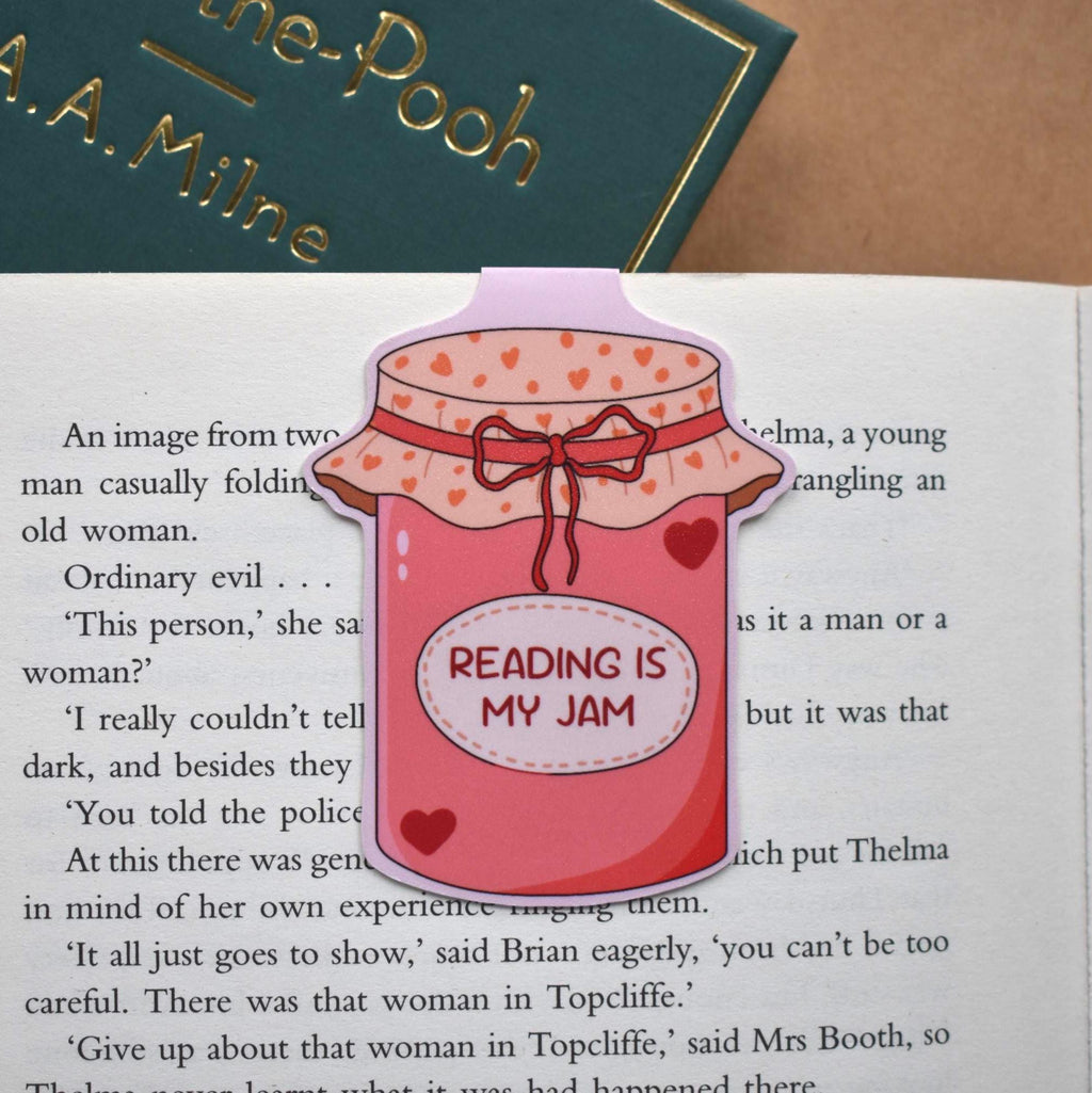 Reading Is My Jam Magnetic Bookmark
