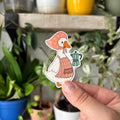 Coffee Goose Vinyl Sticker