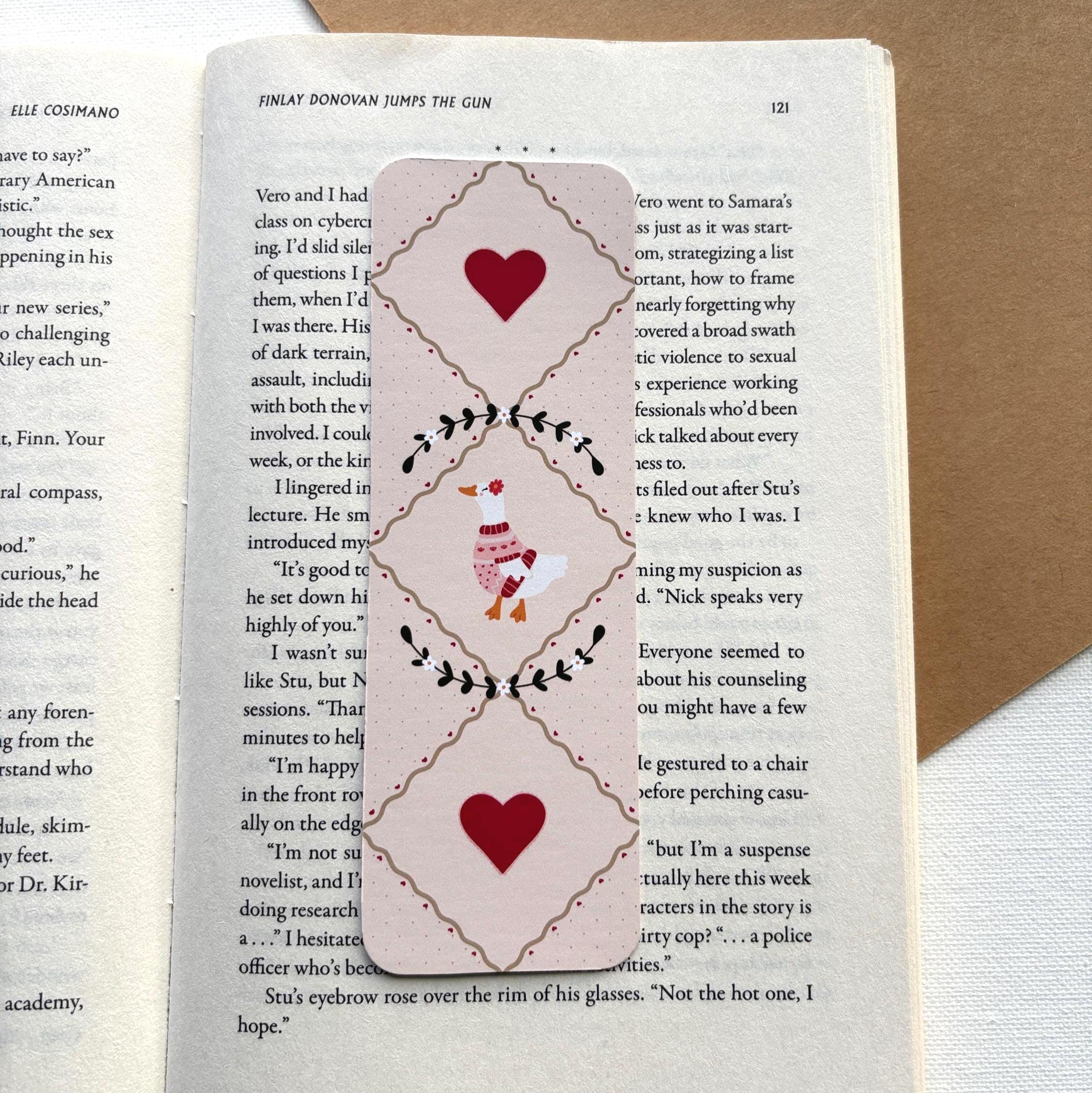 Love Goose Bookmark