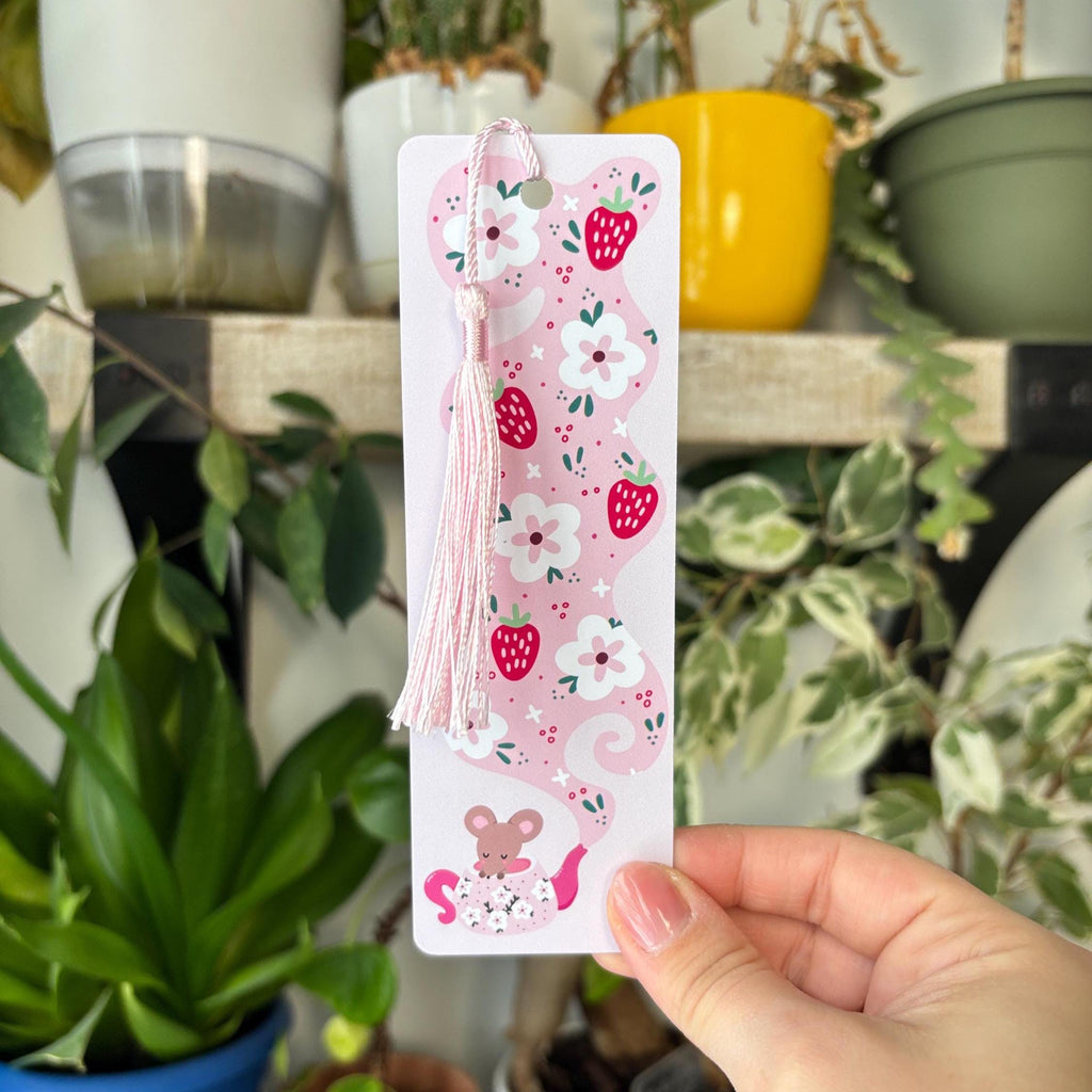 Tea Mouse Bookmark