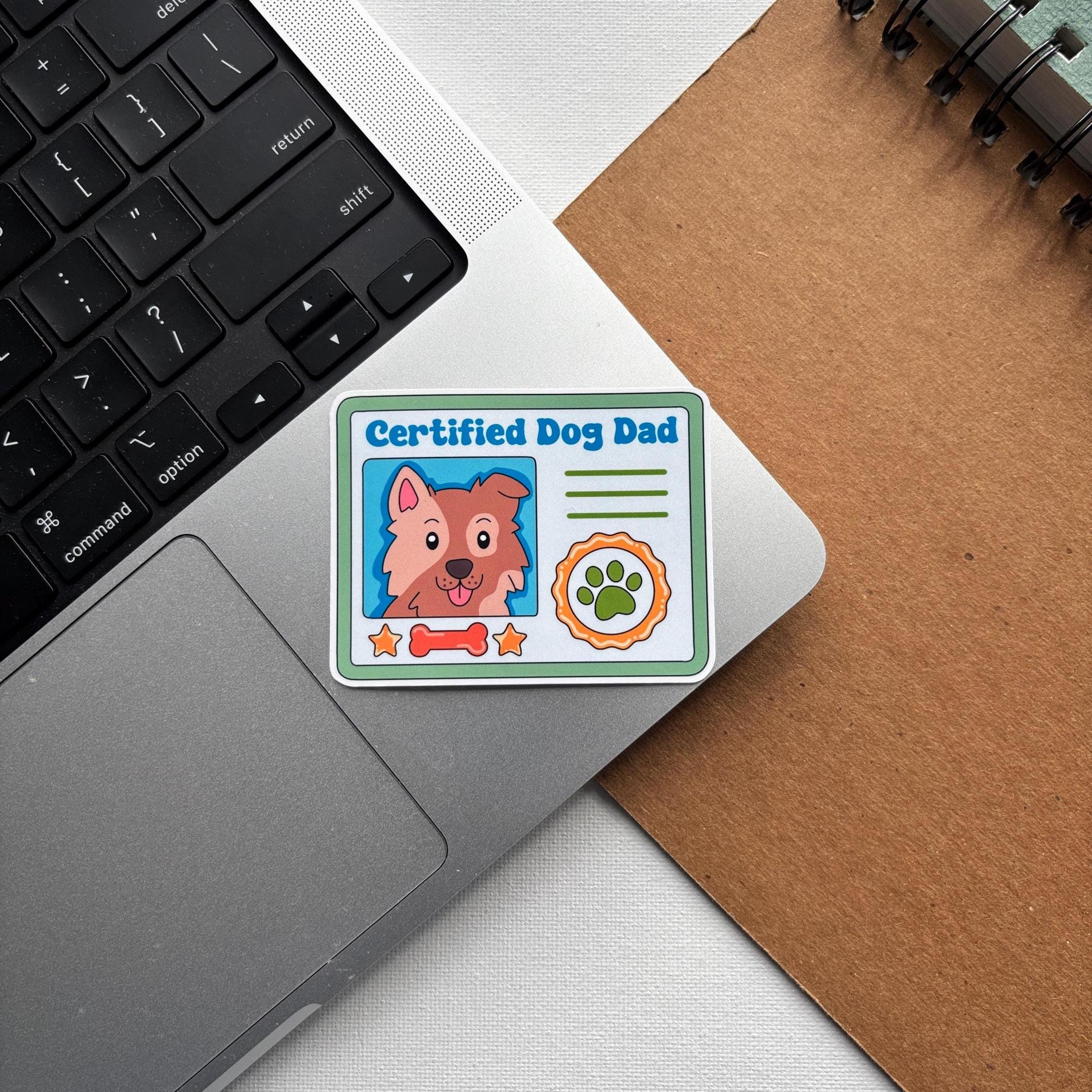 Certified Dog Parent Vinyl Sticker