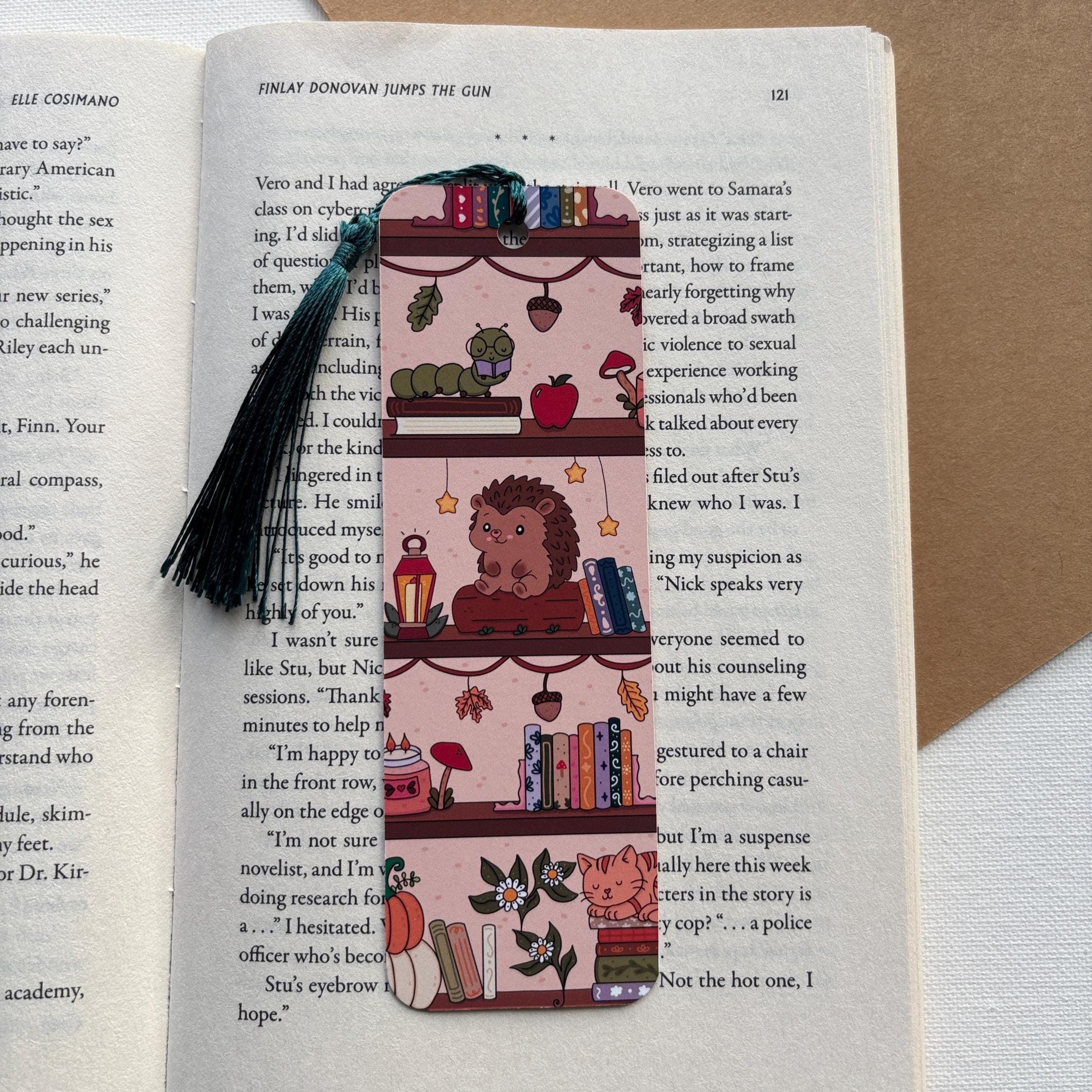 Cozy Library Bookmark
