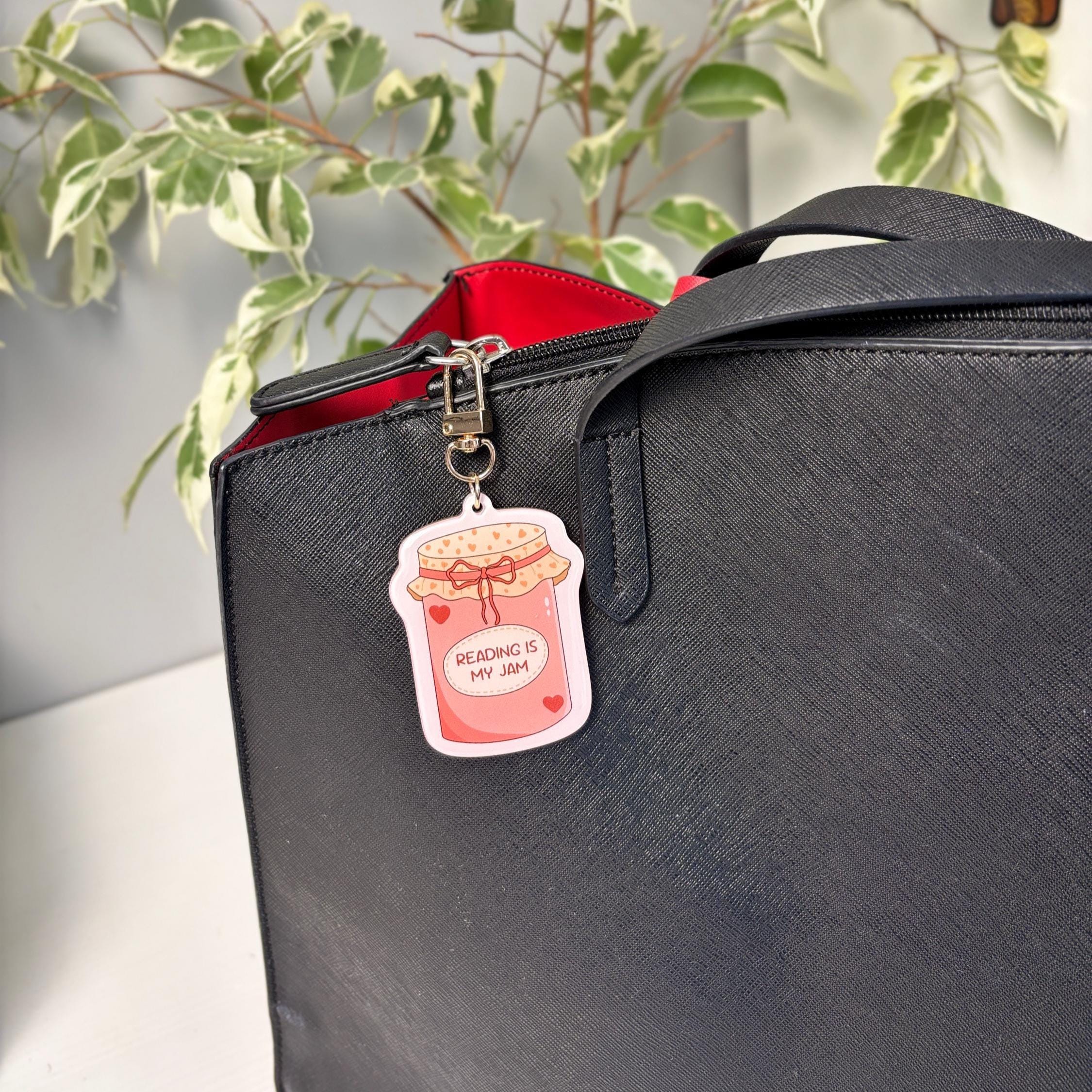 Reading is my Jam Acrylic Keychain