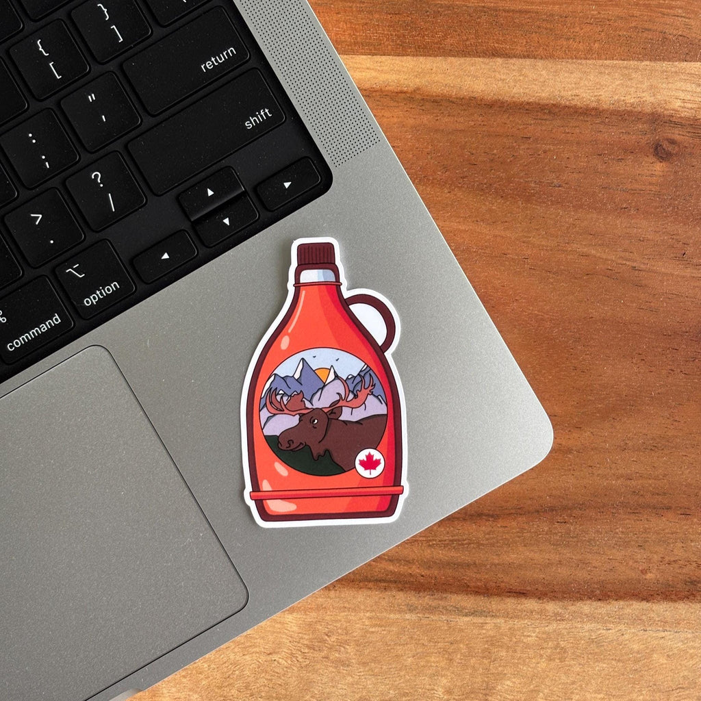 Maple Syrup Sticker Vinyl Sticker