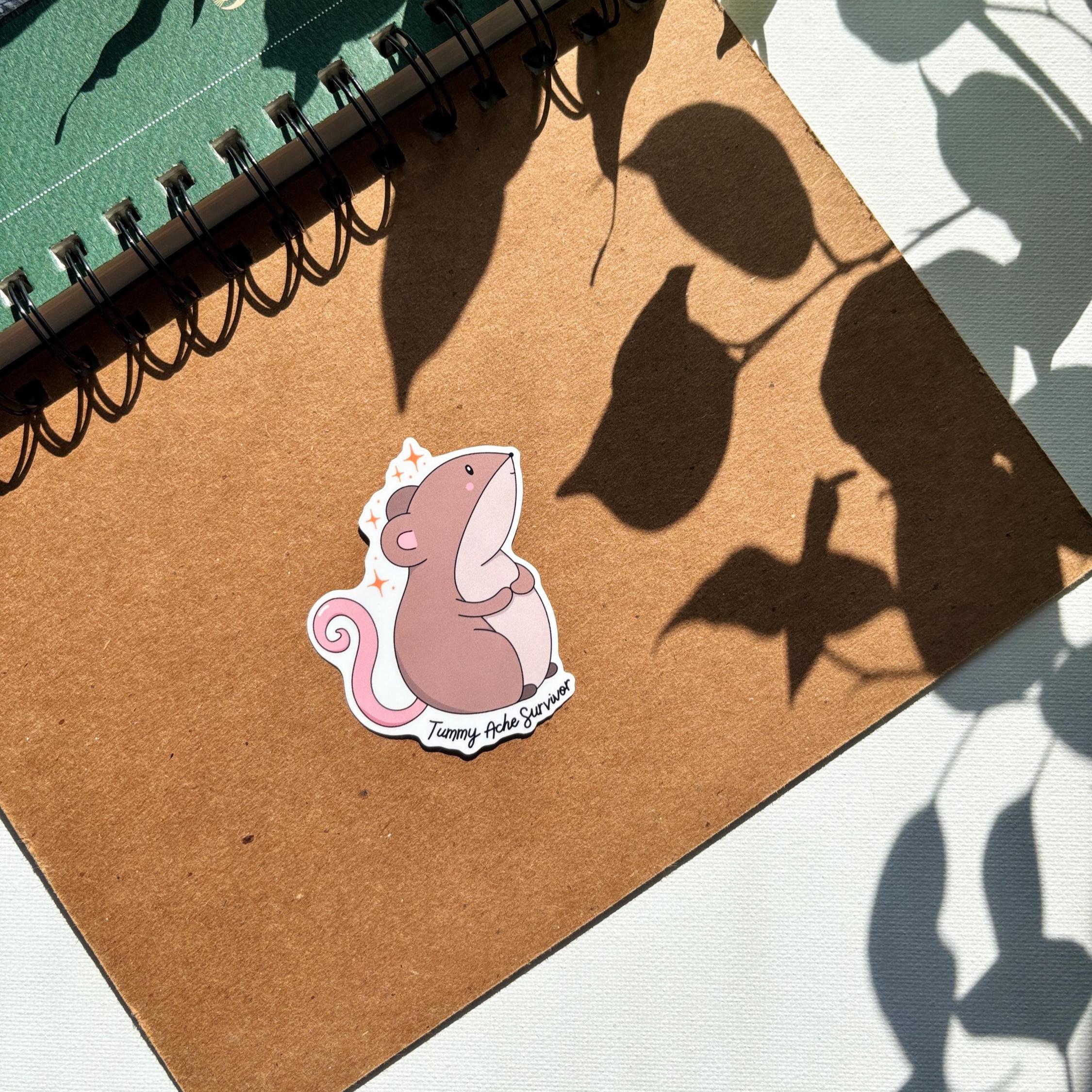 Tummy Ache Survivor Vinyl Sticker