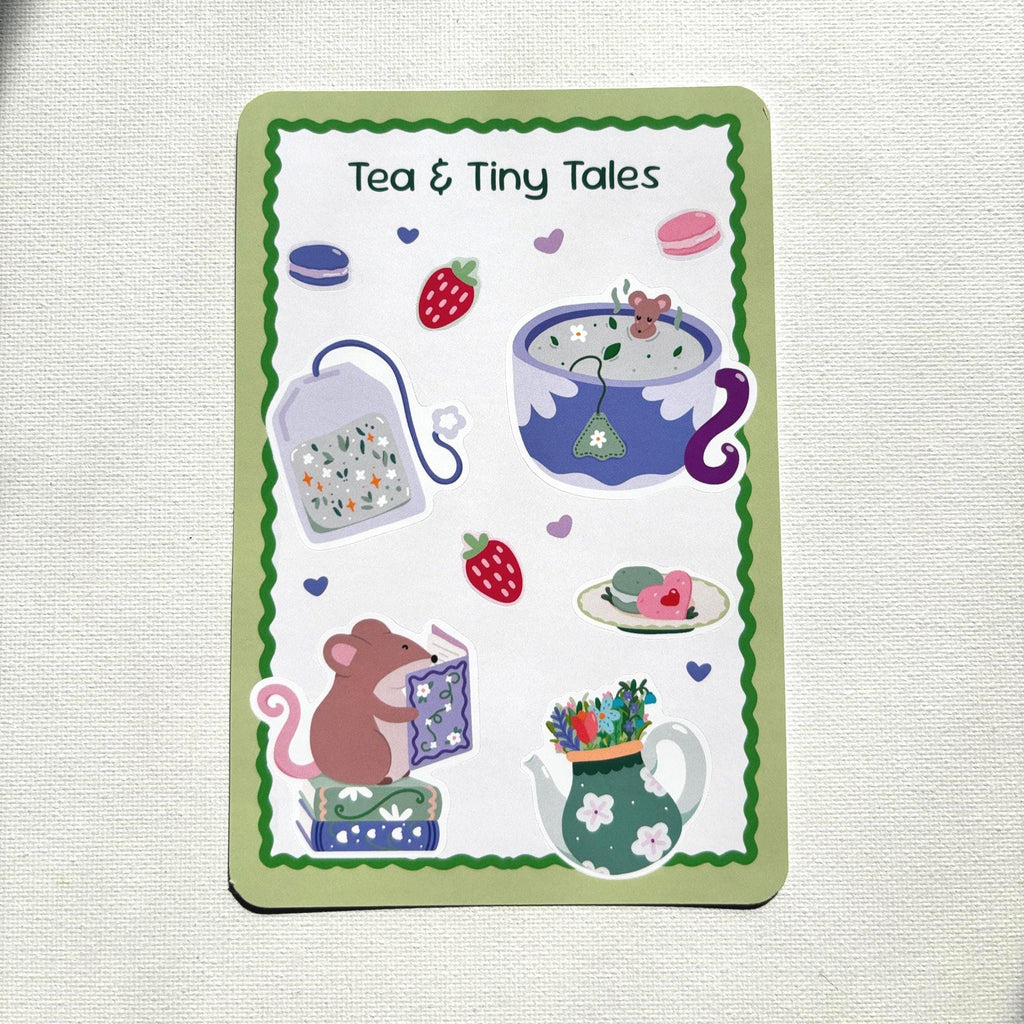 Tea & Tiny Tales Sticker Sheet