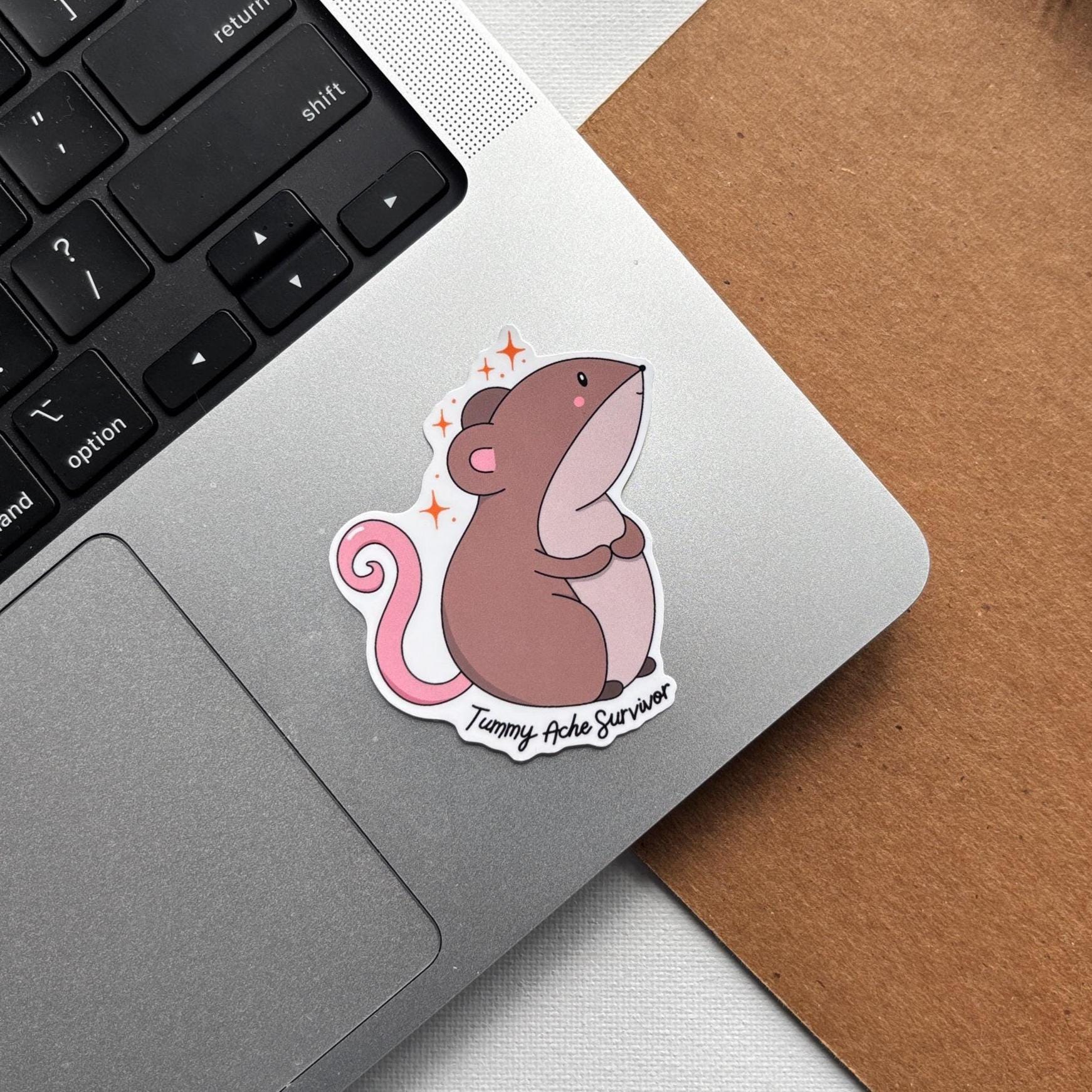 Tummy Ache Survivor Vinyl Sticker