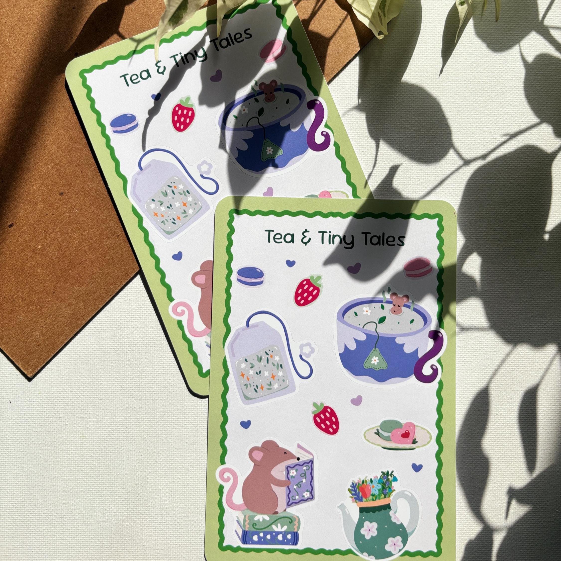 Tea & Tiny Tales Sticker Sheet