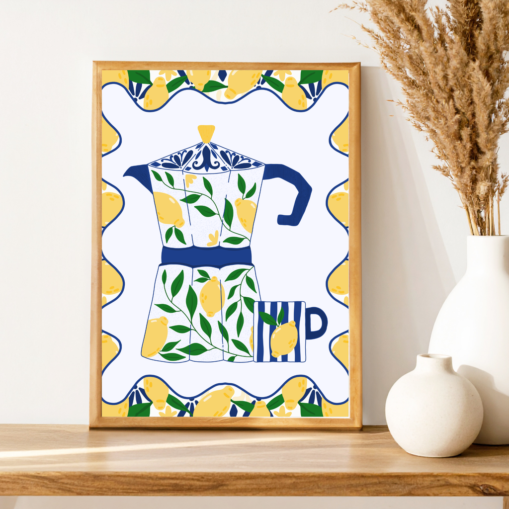 Lemon Espresso Print