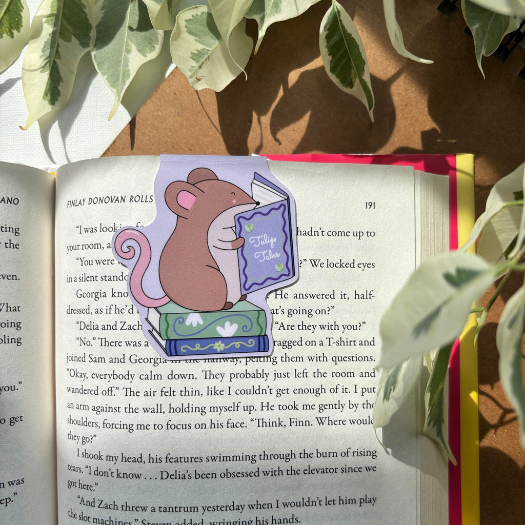 Mouse Reading Magnetic Bookmark