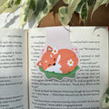 Sleepy Fox Magnetic Bookmark