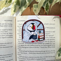 Cozy Puffin Magnetic Bookmark