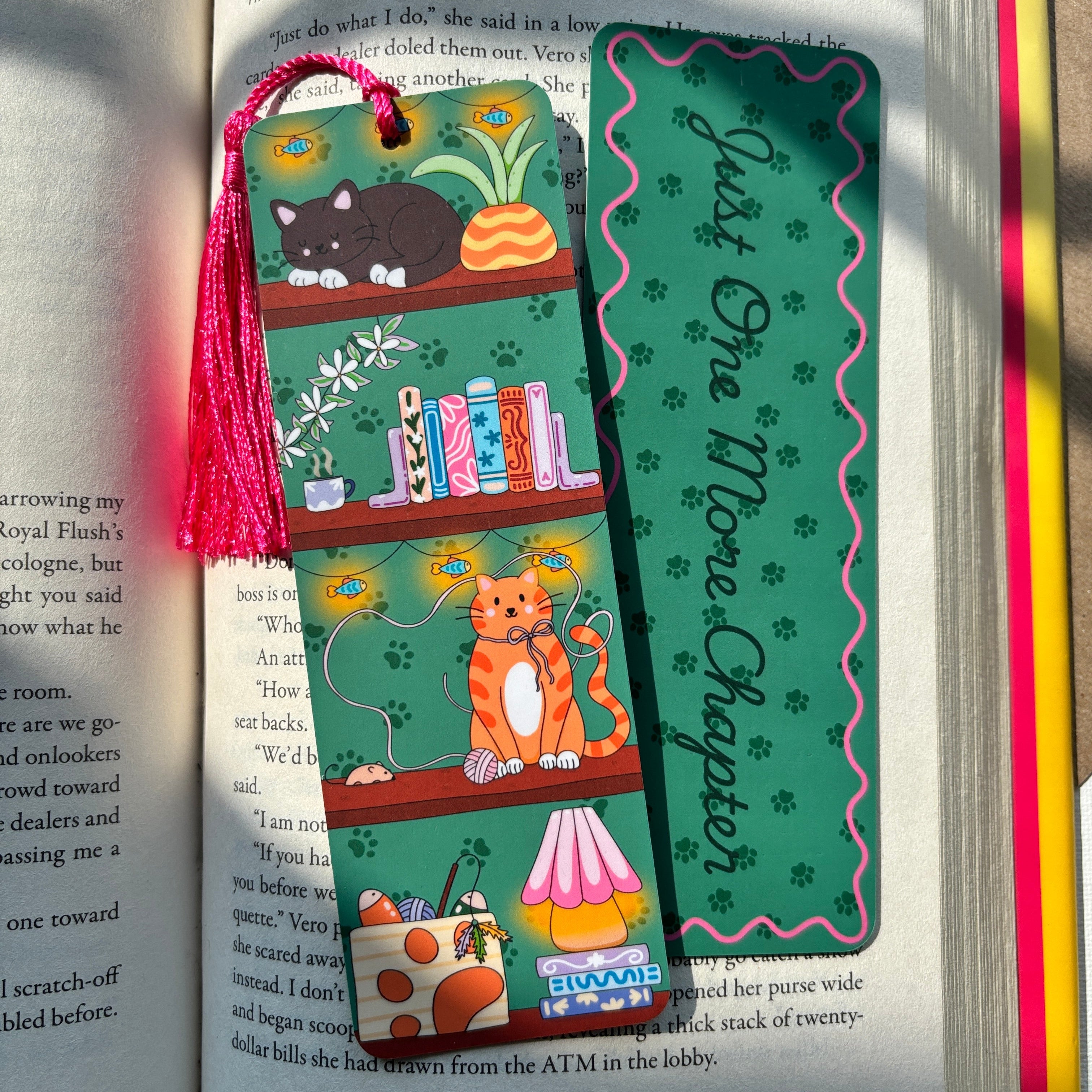 Cat Mom Bookmark