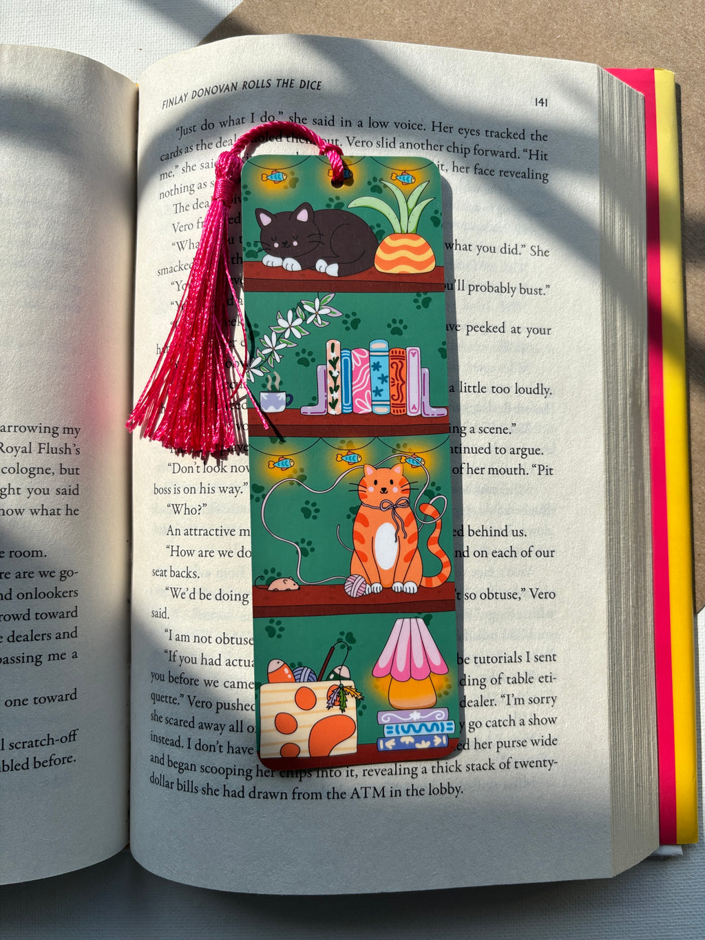 Cat Mom Bookmark