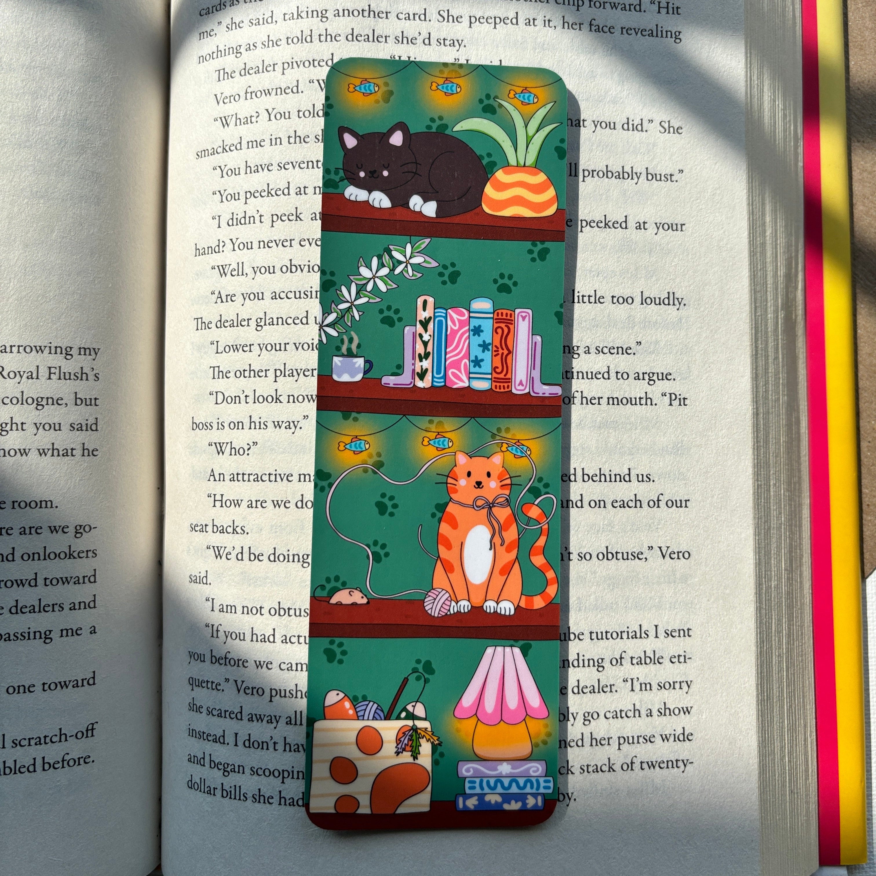 Cat Mom Bookmark
