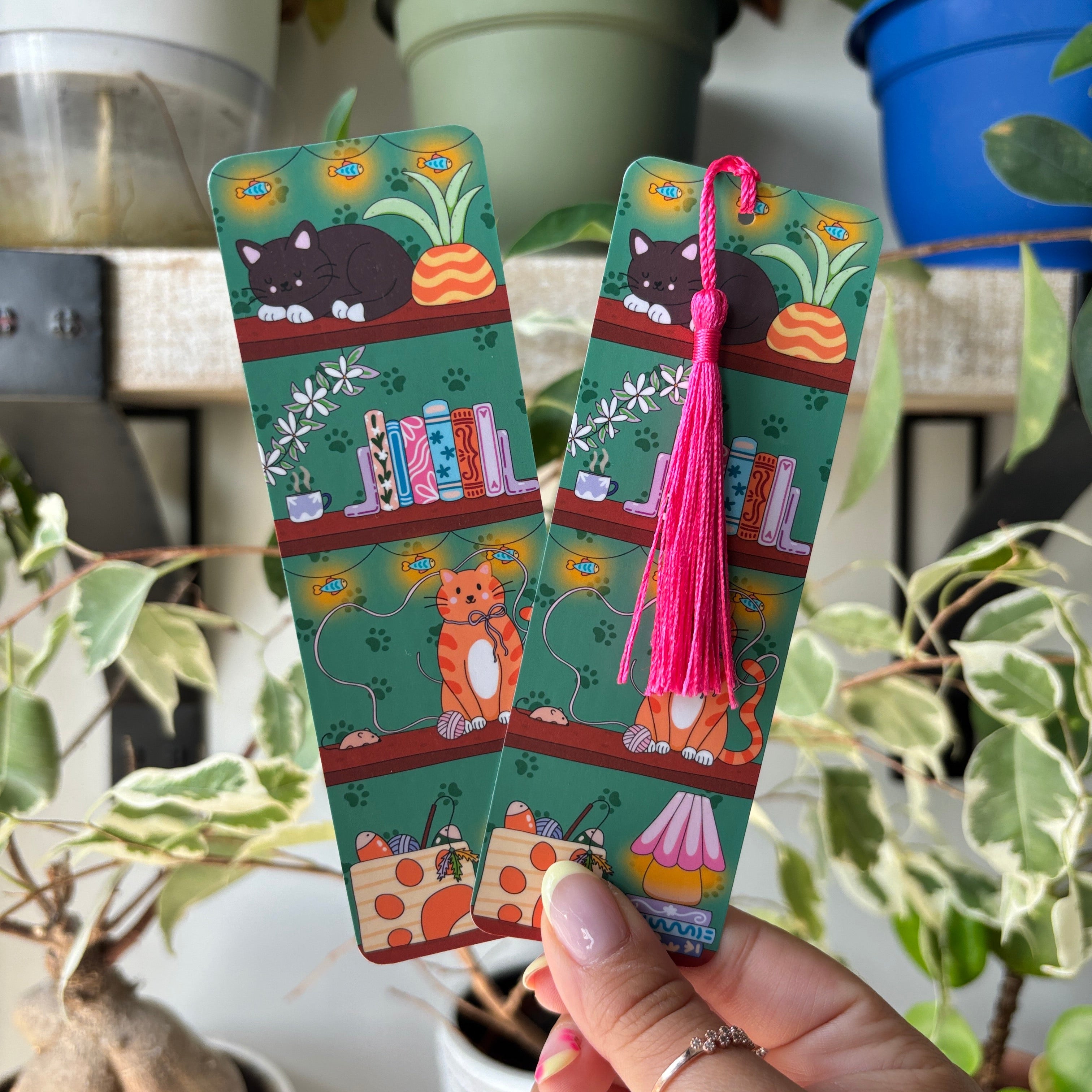 Cat Mom Bookmark