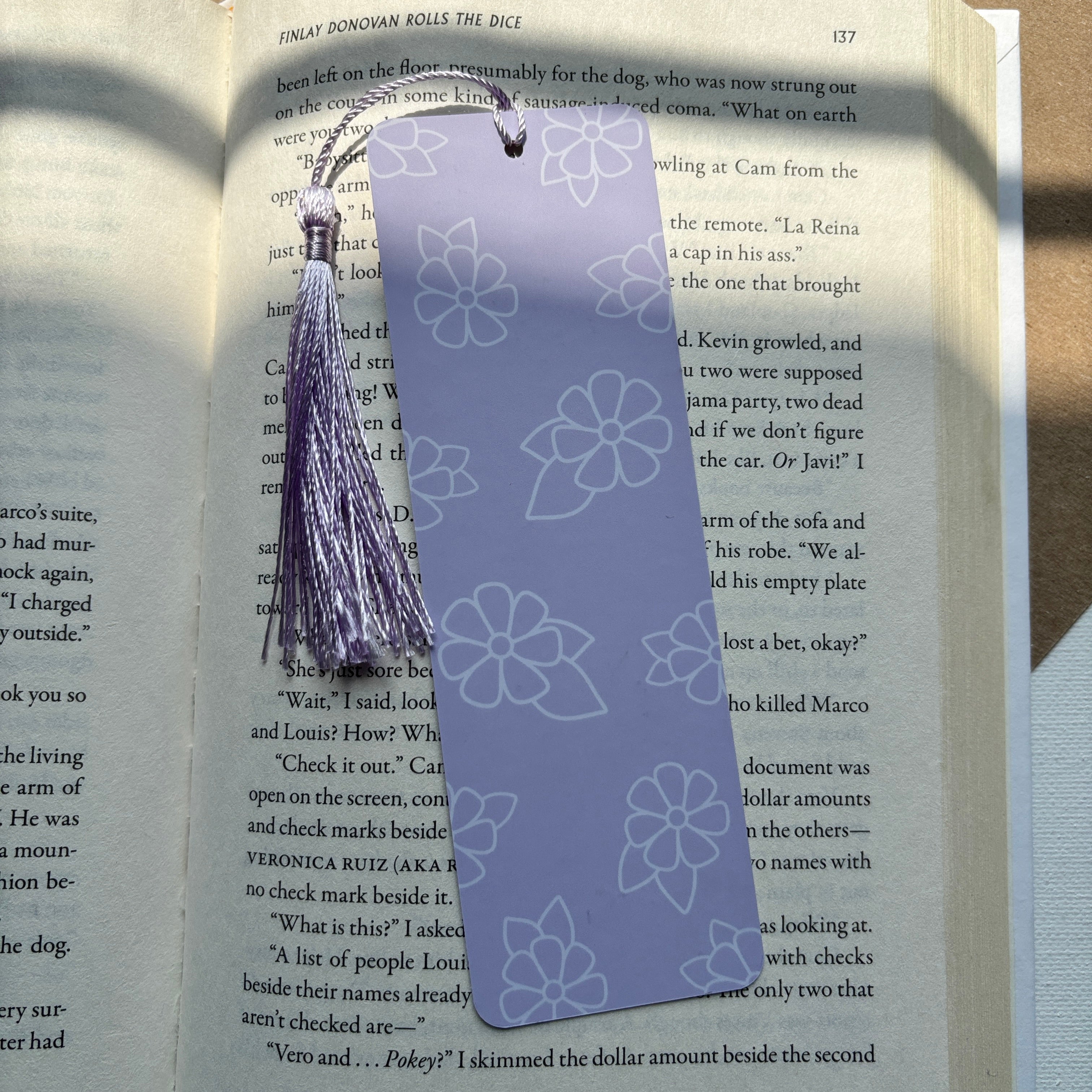Spring Puffin Reading Bookmark