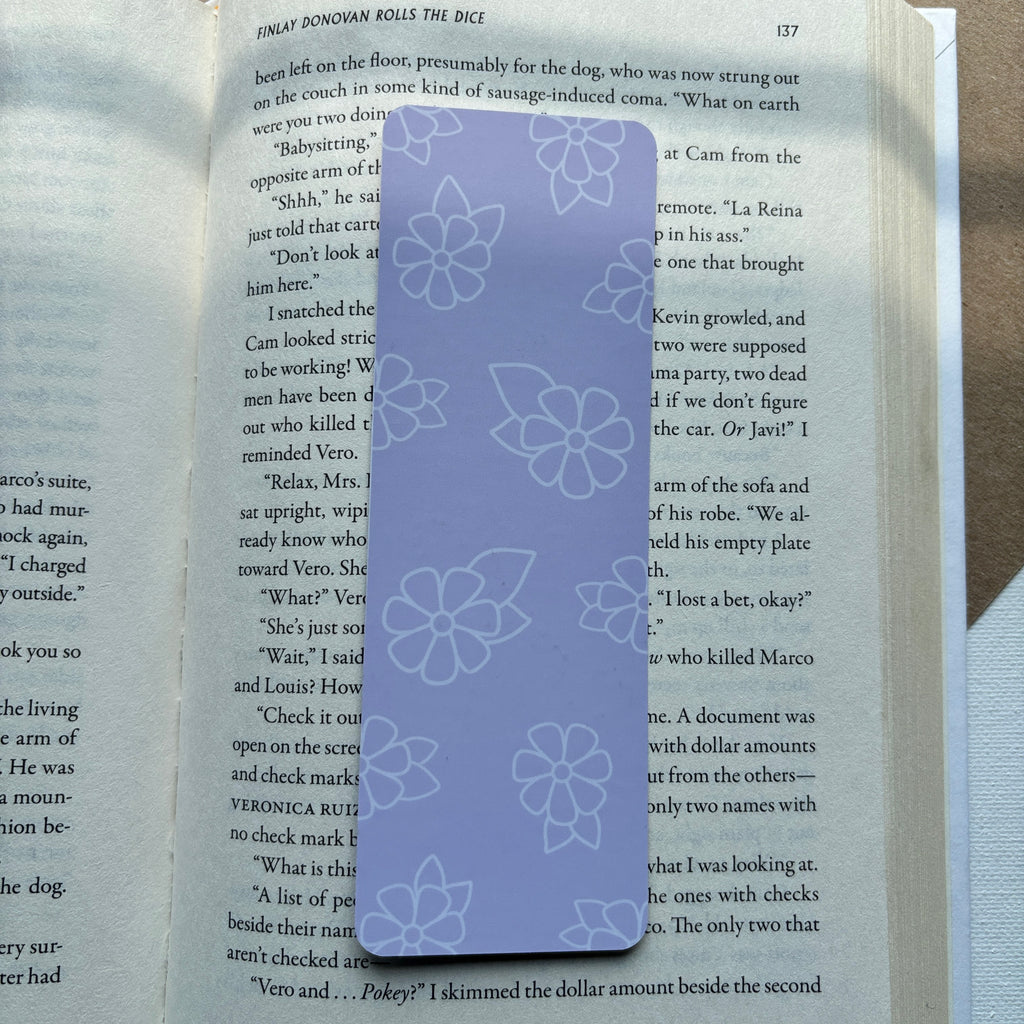Spring Puffin Reading Bookmark