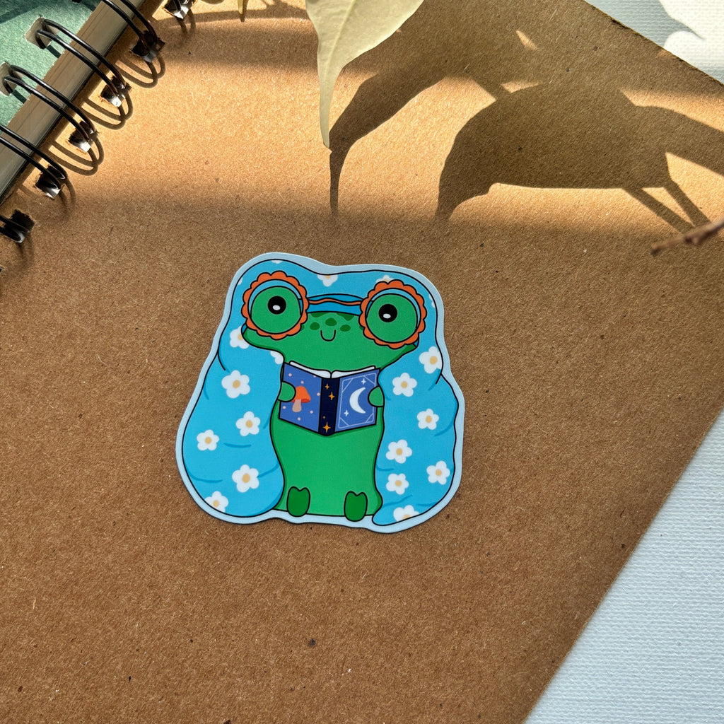 Blankie Froggy Reading