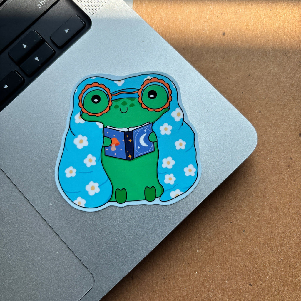 Blankie Froggy Reading