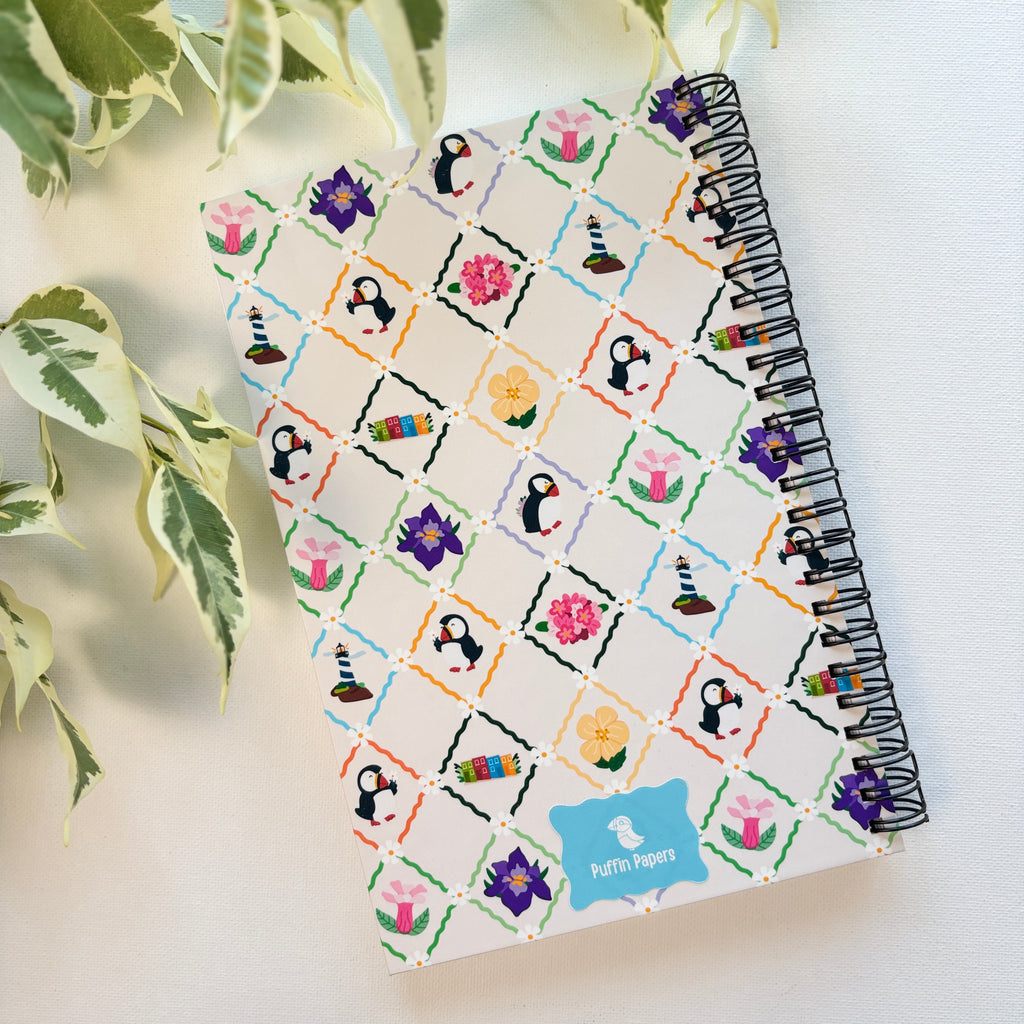 Spring Puffin Notebook