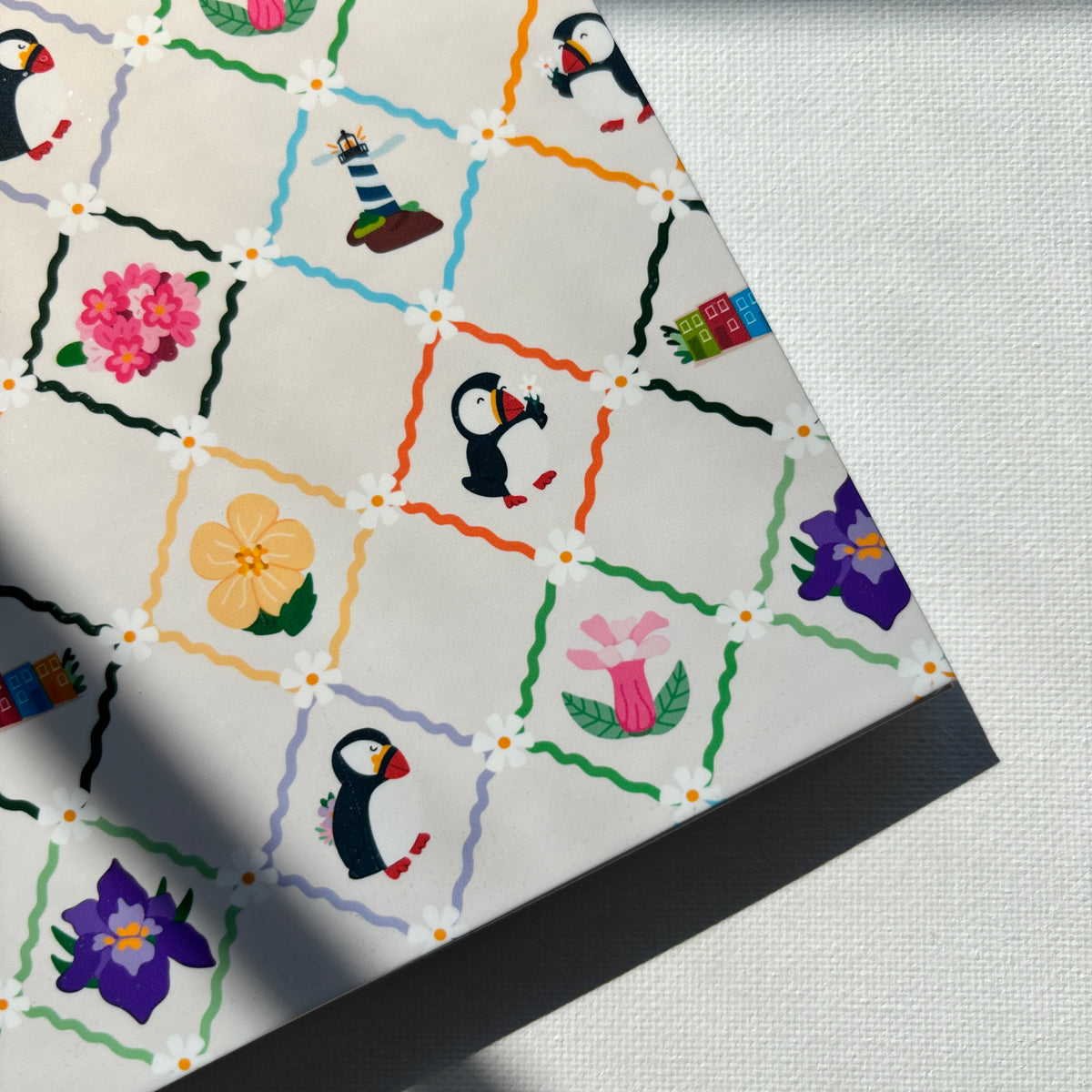 Spring Puffin Notebook
