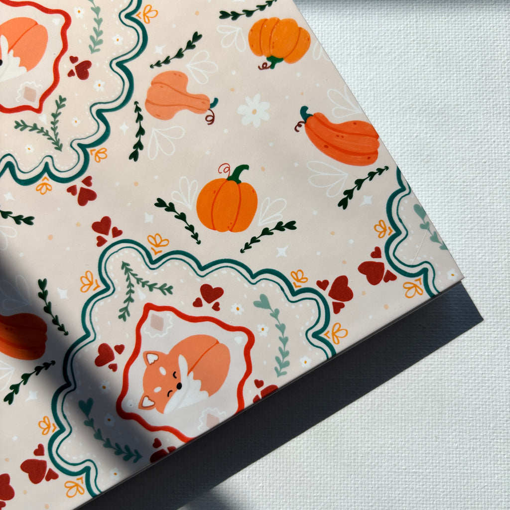 Cozy Fox Woodland Notebook