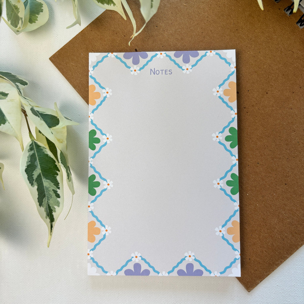 Spring Flowers Notepad