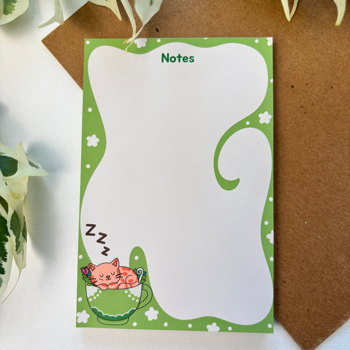 Cozy Kitty Notepad