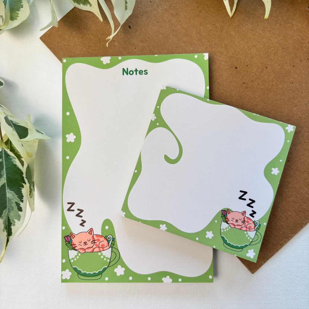 Cozy Kitty Notepad
