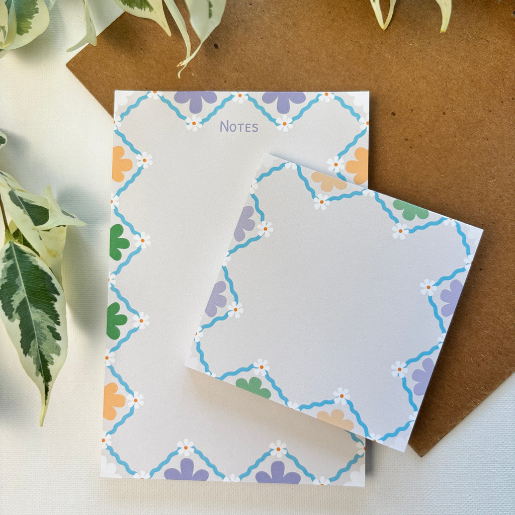 Spring Flowers Notepad