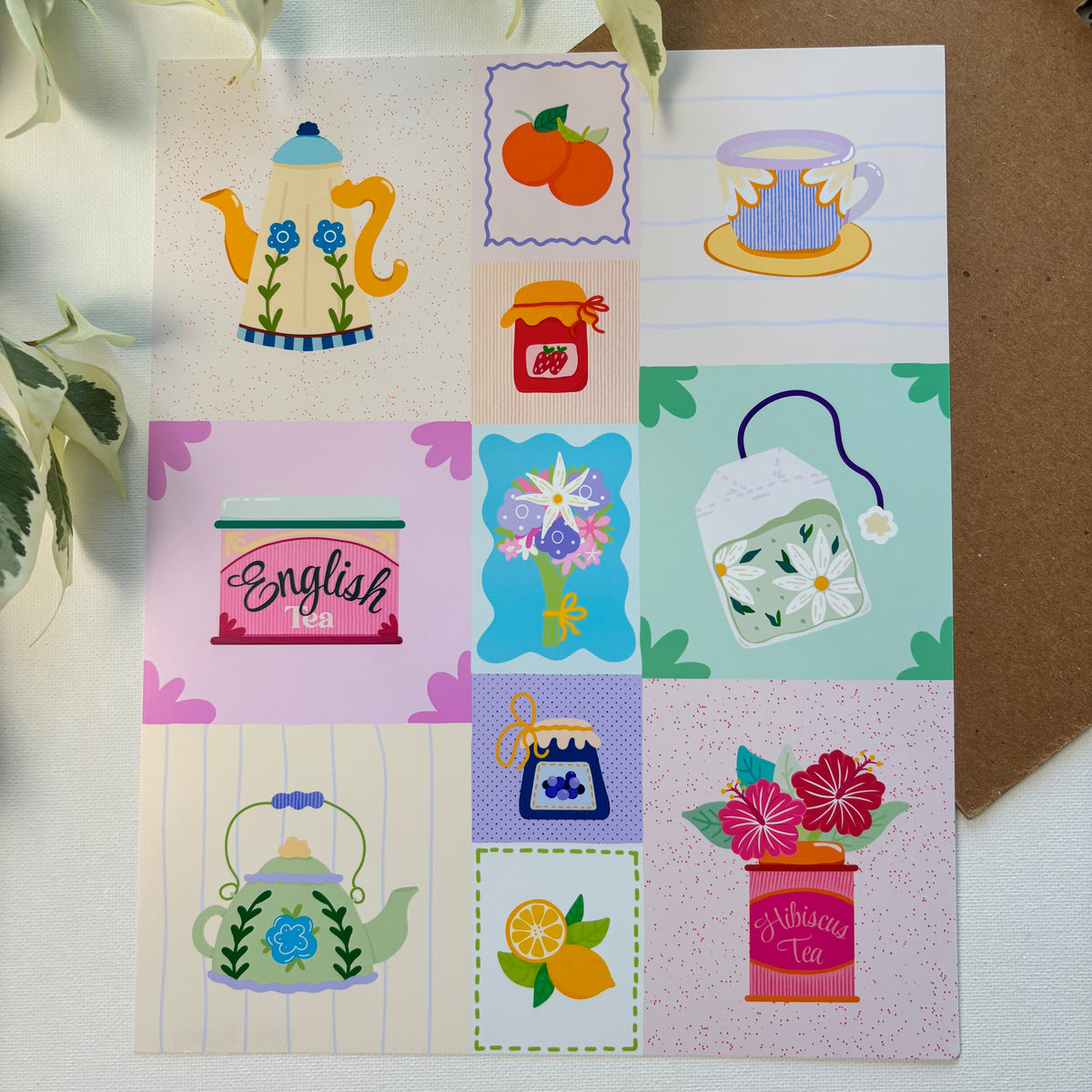 Tea Lovers Print