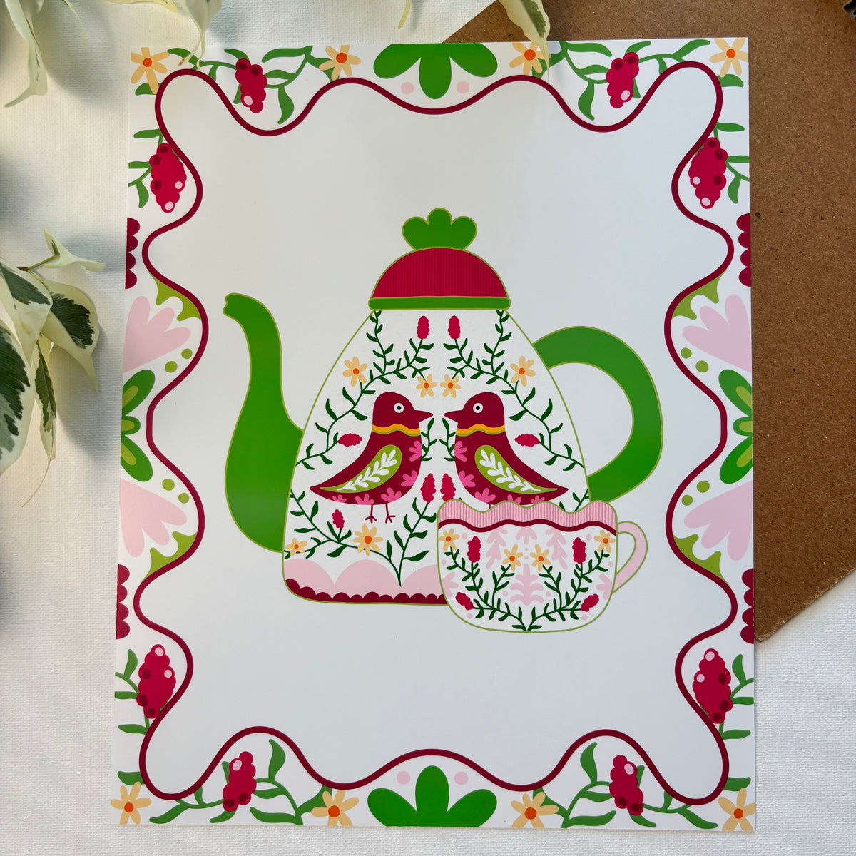 Spring Tea Print