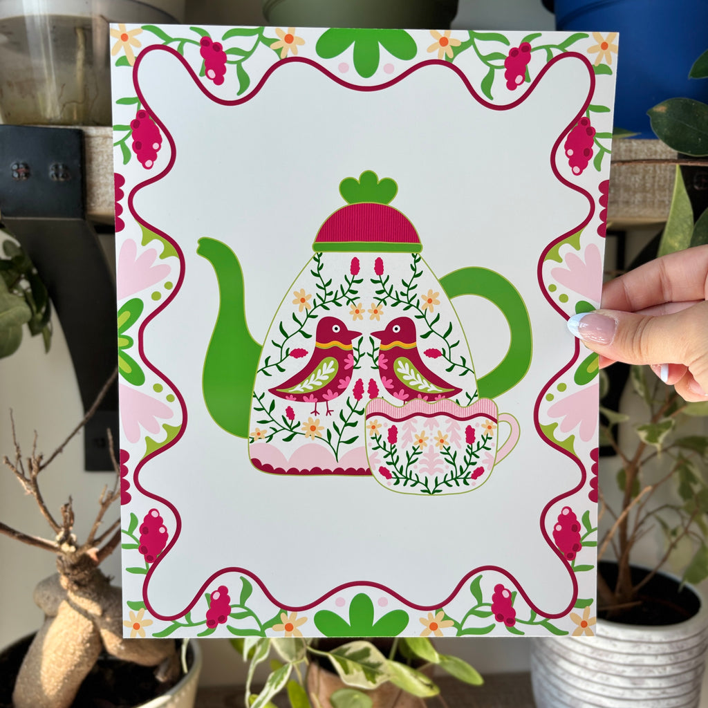 Spring Tea Print