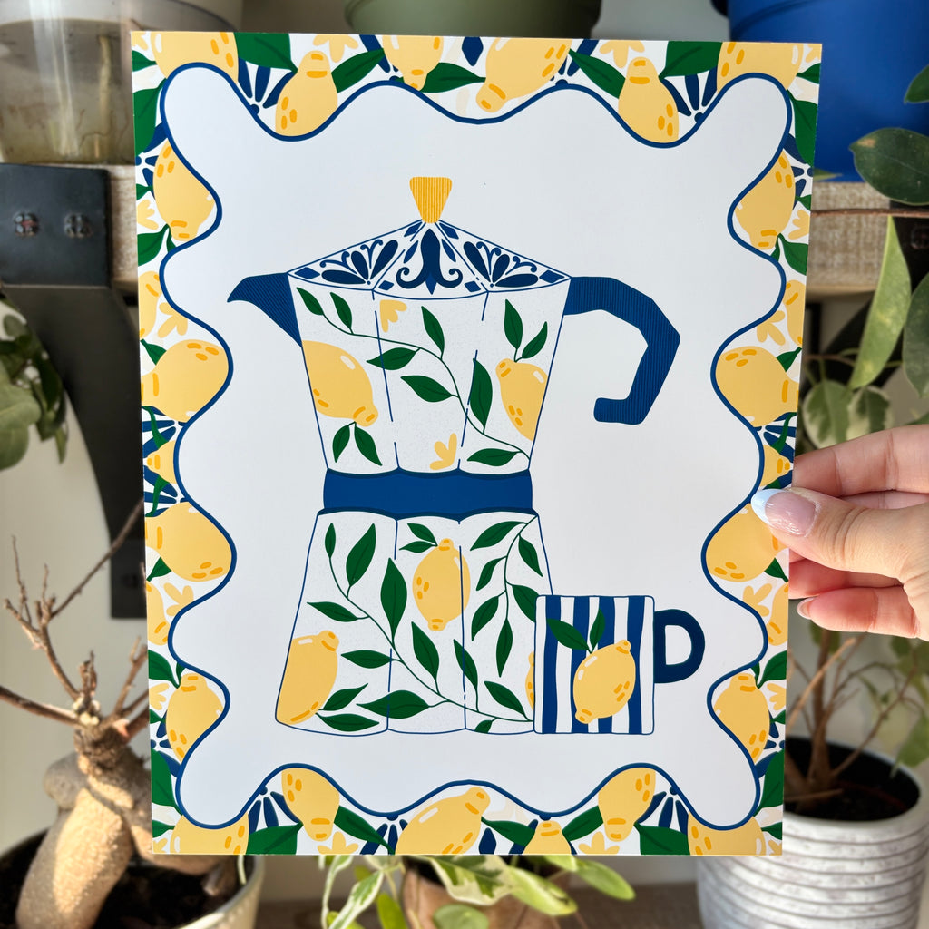 Lemon Espresso Print