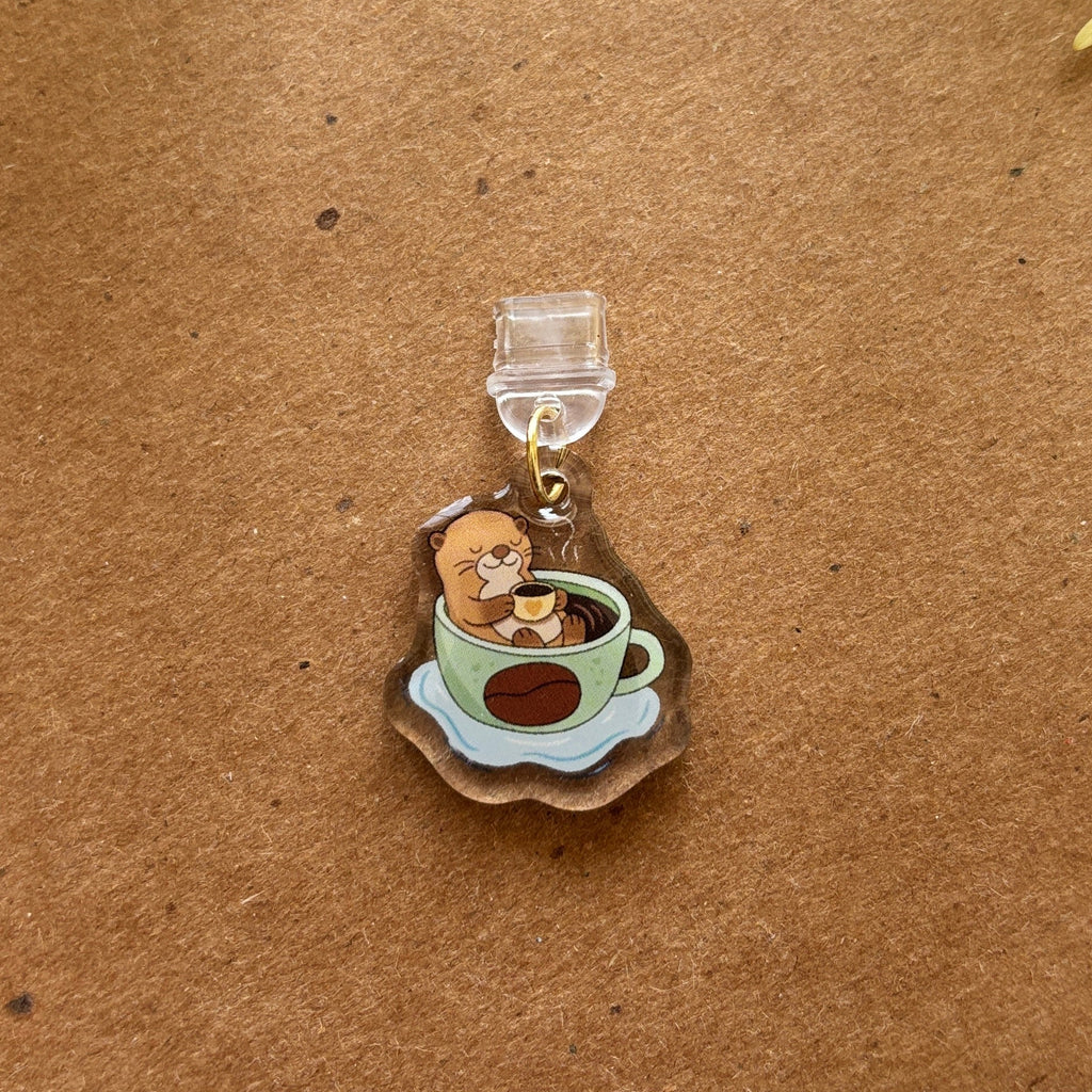 Cozy Otter USB-C Dust Charm
