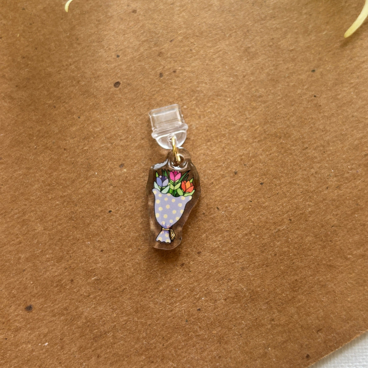 Flower Bouquet USB-C Dust Charm