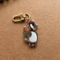 Hiking Canadian Goose Acrylic Keychain